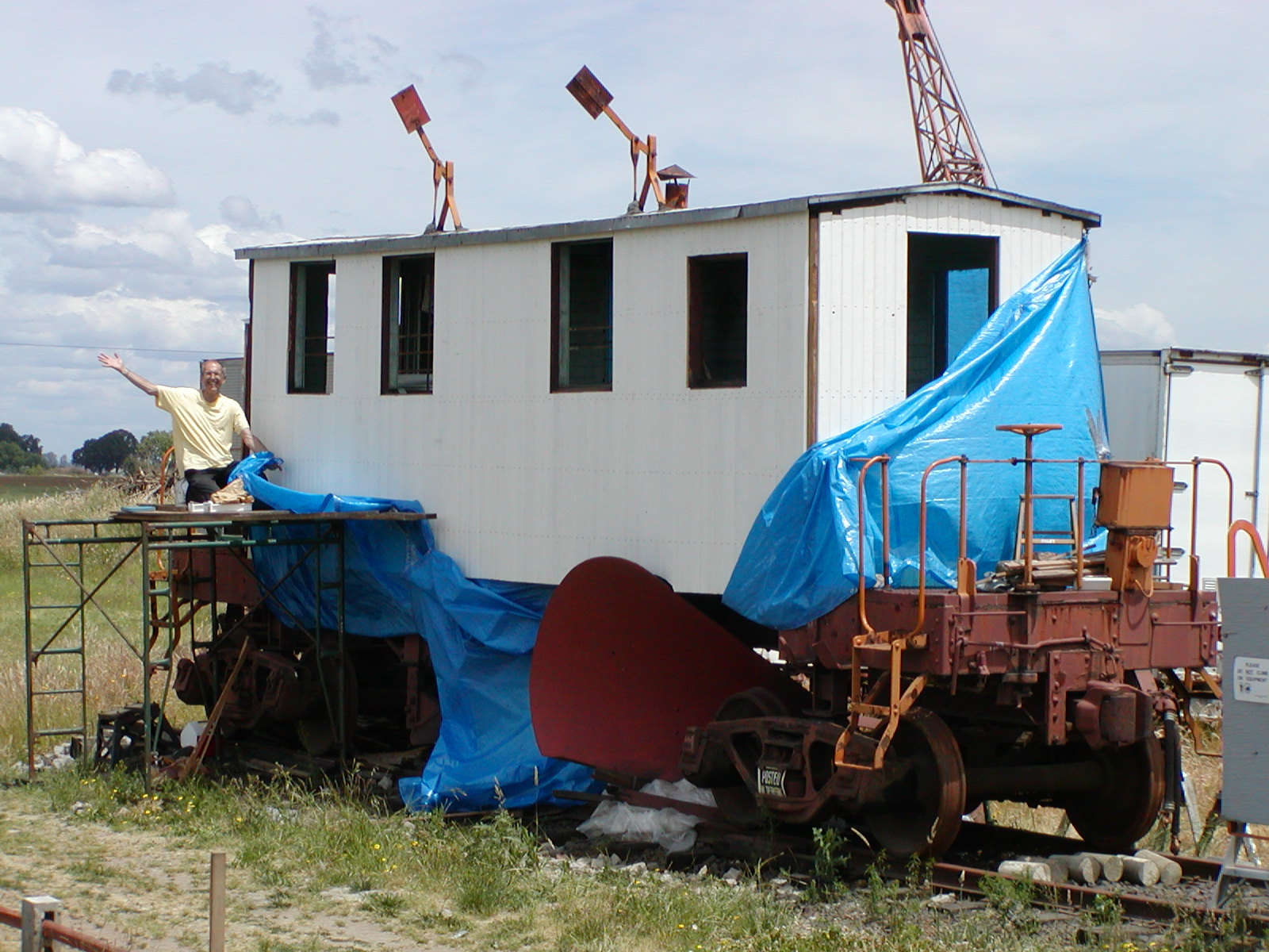 Image of Flanger during restoration